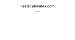 Desktop Screenshot of bestscubasites.com