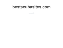 Tablet Screenshot of bestscubasites.com